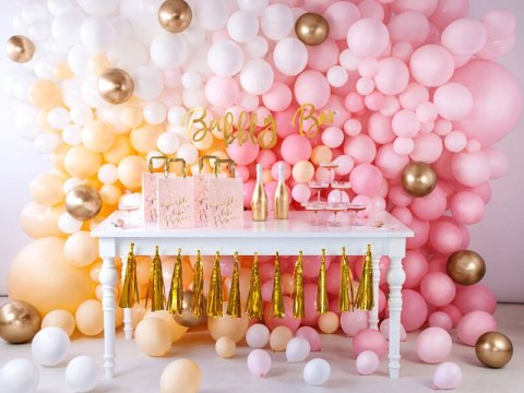 Balony lateksowe Strong Różowe, Pastel Pale Pink, 12cm, 100 szt. Partydeco Balony lateksowe Strong Różowe, Pastel Pale Pink, 12cm, 100 szt. Partydeco