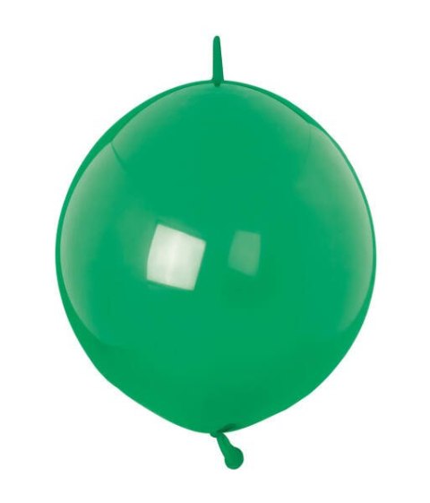Balony lateksowe Zielone z łącznikiem, Crystal E-Link Festive Green, 15cm, 100 szt. Amscan / Anagram Balony lateksowe Zielone z łącznikiem, Crystal E-Link Festive Green, 15cm, 100 szt. Amscan / Anagram