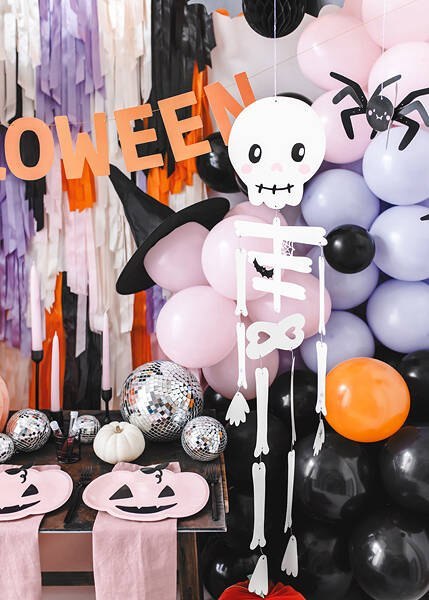 Dekoracja wisząca Szkielet, Halloween, 110 cm. Partydeco Dekoracja wisząca Szkielet, Halloween, 110 cm. Partydeco