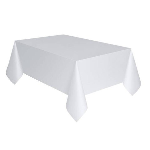 Obrus foliowy biały Amscan 137 x 274cm Amscan / Anagram Obrus foliowy biały Amscan 137 x 274cm Amscan / Anagram