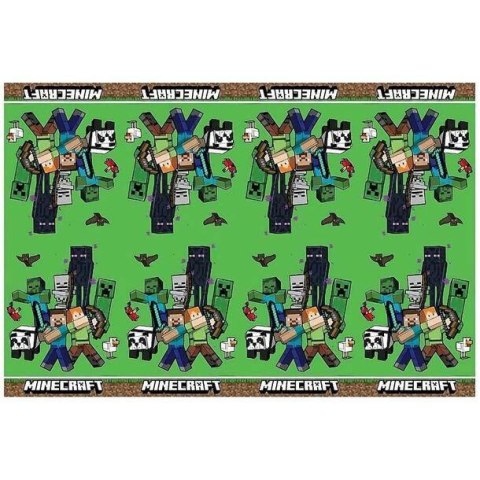 Obrus plastikowy Minecraft 120 x 180 cm Procos Obrus plastikowy Minecraft 120 x 180 cm Procos