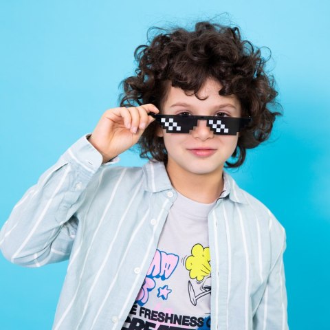 Okulary Thug Life, piksele, oprawki gamer PartyPal Okulary Thug Life, piksele, oprawki gamer PartyPal