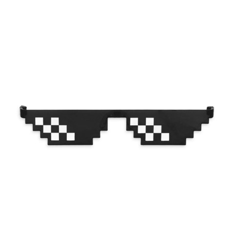 Okulary Thug Life, piksele, oprawki gamer PartyPal Okulary Thug Life, piksele, oprawki gamer PartyPal