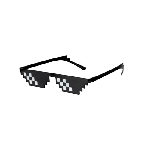 Okulary Thug Life, piksele, oprawki gamer PartyPal Okulary Thug Life, piksele, oprawki gamer PartyPal