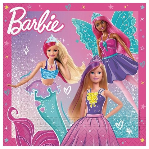 Serwetki Barbie, 20 szt. Procos Serwetki Barbie, 20 szt. Procos
