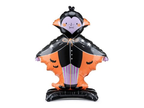 Stojący balon foliowy Dracula, Halloween, 64x81 cm Partydeco Stojący balon foliowy Dracula, Halloween, 64x81 cm Partydeco