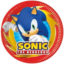 Talerzyki papierowe Sonic, 20 cm, 8 szt. Procos
