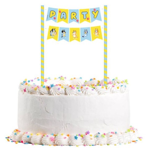 Topper na tort "Party" Bluey Amscan / Anagram Topper na tort "Party" Bluey Amscan / Anagram
