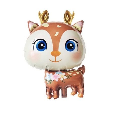 Balon Foliowy Jelonek 49×74,5 cm VivaParty Balon Foliowy Jelonek 49×74,5 cm VivaParty