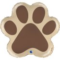 Balon Foliowy - łapka psa, 60cm Grabo