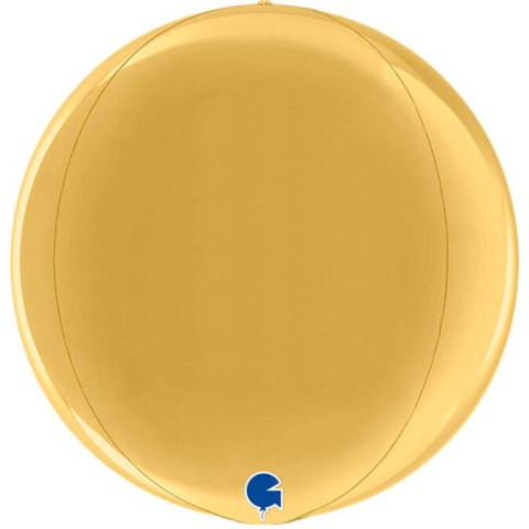 Balon Globe kula złota 4D 40 cm Grabo Balon Globe kula złota 4D 40 cm Grabo
