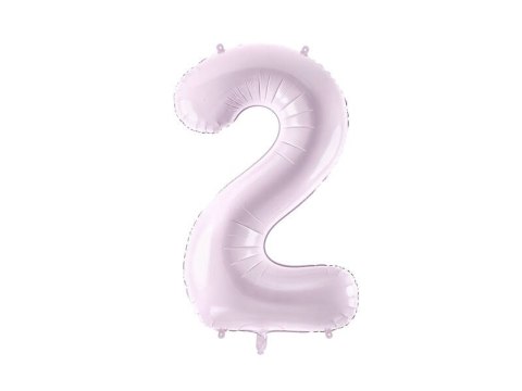 Balon foliowy Cyfra ''2"', 72cm, fiolet Partydeco Balon foliowy Cyfra ''2"', 72cm, fiolet Partydeco