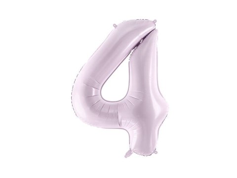 Balon foliowy Cyfra ''4"', 72cm, fiolet Partydeco Balon foliowy Cyfra ''4"', 72cm, fiolet Partydeco