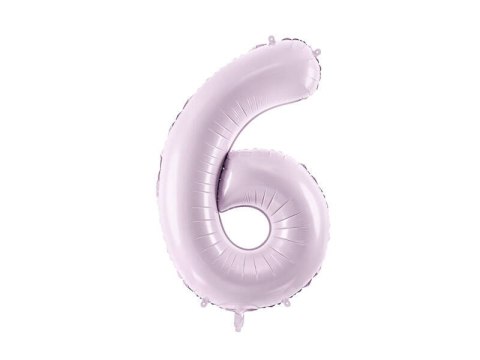 Balon foliowy Cyfra ''6"', 72cm, fiolet Partydeco Balon foliowy Cyfra ''6"', 72cm, fiolet Partydeco