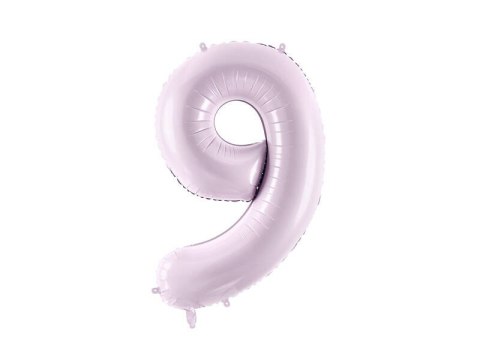 Balon foliowy Cyfra ''9"', 72cm, fiolet Partydeco Balon foliowy Cyfra ''9"', 72cm, fiolet Partydeco