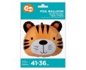 Balon foliowy Tygrys, 41x36 cm Godan