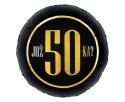 Balon foliowy na 50 urodziny - Już 50-ka?, 46cm Godan