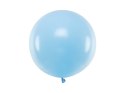 Balon lateksowy Gigant, Niebieski, Pastel Baby Blue, 60cm, 1szt Partydeco