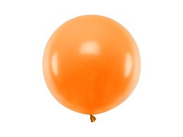 Balon lateksowy Gigant, Pomarańczowy, Pastel Mandarin Orange, 60cm, 1szt Partydeco