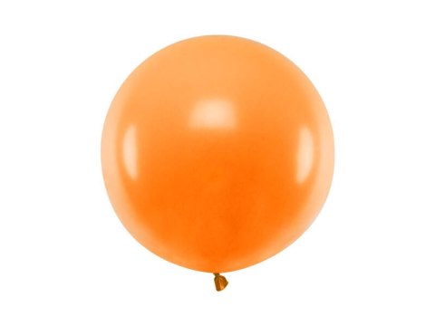 Balon lateksowy Gigant, Pomarańczowy, Pastel Mandarin Orange, 60cm, 1szt Partydeco Balon lateksowy Gigant, Pomarańczowy, Pastel Mandarin Orange, 60cm, 1szt Partydeco