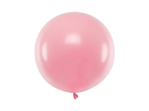 Balon lateksowy Gigant, Różowy, Pastel Baby Pink, 60cm, 1szt Partydeco Balon lateksowy Gigant, Różowy, Pastel Baby Pink, 60cm, 1szt Partydeco