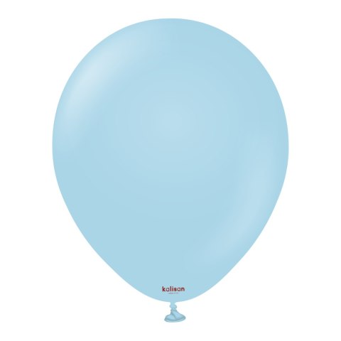 Balony Kalisan Macaron Blue, niebieski, 13 cm, 100 szt. Kalisan Balony Kalisan Macaron Blue, niebieski, 13 cm, 100 szt. Kalisan
