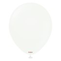 Balony Kalisan lateksowe White, białe 13cm, 100 szt. Kalisan