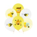 Balony Pszczoły 30cm, 6szt. PartyPal