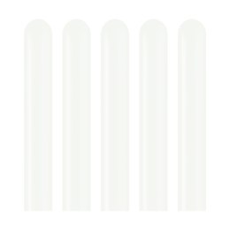 Balony do modelowania 260M, Standard White, Białe, 115cm, 100 szt. Kalisan