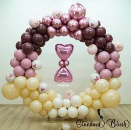 Balony lateksowe Blush, brzoskwiniowy, 45cm, 25 szt. Kalisan
