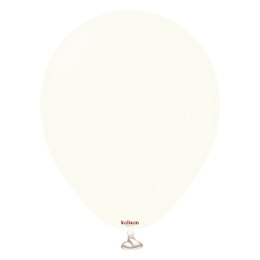 Balony lateksowe Kalisan Retro White, biały, 30 cm, 500 szt. Kalisan
