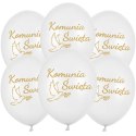 Balony lateksowe, Komunia Święta, 30cm, 50 szt. Flowballoons