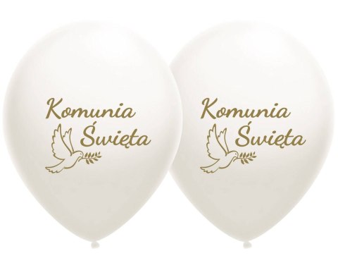 Balony lateksowe, Komunia Święta, 30cm, 50 szt. Flowballoons Balony lateksowe, Komunia Święta, 30cm, 50 szt. Flowballoons