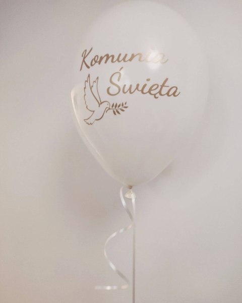 Balony lateksowe, Komunia Święta, 30cm, 50 szt. Flowballoons Balony lateksowe, Komunia Święta, 30cm, 50 szt. Flowballoons
