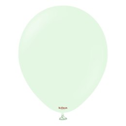 Balony lateksowe Macaron Pale Green, Zielone, 13 cm, 100 szt. Kalisan
