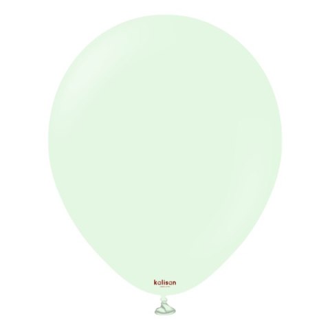 Balony lateksowe Macaron Pale Green, Zielone, 13 cm, 100 szt. Kalisan Balony lateksowe Macaron Pale Green, Zielone, 13 cm, 100 szt. Kalisan