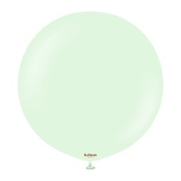 Balony lateksowe Macaron Pale Green, zielony, 45 cm, 25 szt. Kalisan