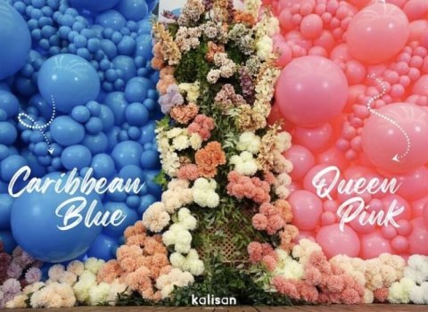Balony lateksowe Queen Pink, różowe, 45 cm, 25 szt. Kalisan Balony lateksowe Queen Pink, różowe, 45 cm, 25 szt. Kalisan