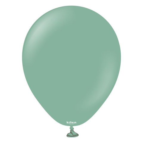 Balony lateksowe Retro Sage, zielony, 45 cm, 25 szt. Kalisan Balony lateksowe Retro Sage, zielony, 45 cm, 25 szt. Kalisan