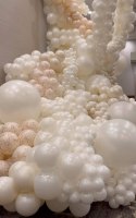 Balony lateksowe Snow White, 45 cm, 25 szt. Kalisan