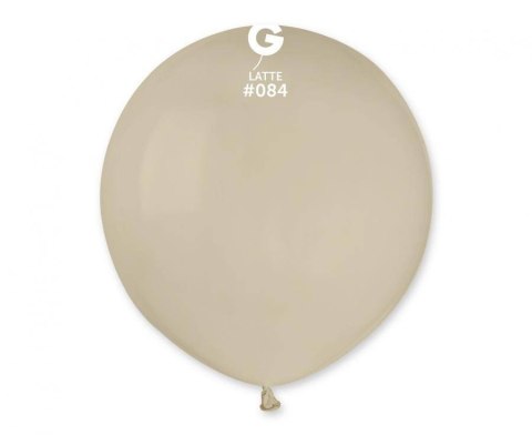 Balony lateksowe pastelowe Latte 84, 48cm, 1 szt. Gemar Balony lateksowe pastelowe Latte 84, 48cm, 1 szt. Gemar