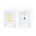 Baner DIY 16x12 cm - literka Ę Flowballoons
