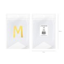 Baner DIY 16x12 cm - literka M Flowballoons