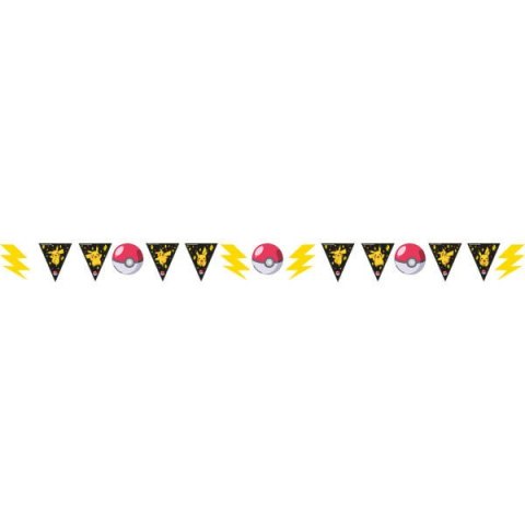 Baner Pokemon, 3.3 m x 17.5 cm Amscan / Anagram Baner Pokemon, 3.3 m x 17.5 cm Amscan / Anagram