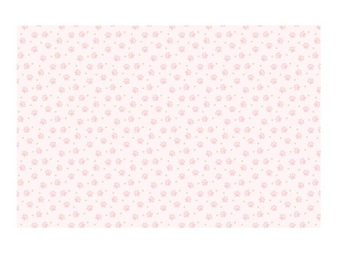 Obrus papierowy Łapki, 180x120 cm Partydeco Obrus papierowy Łapki, 180x120 cm Partydeco
