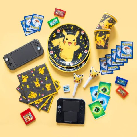 Serwetki papierowe Pokemon Pikachu, 33x33 cm, 16 szt. Amscan / Anagram Serwetki papierowe Pokemon Pikachu, 33x33 cm, 16 szt. Amscan / Anagram