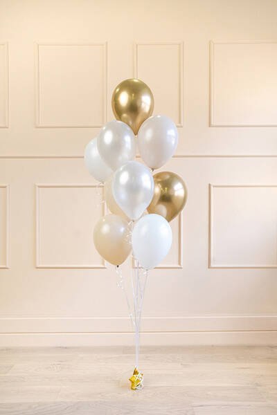 Zestaw balonów lateksowych, mix kolorów, 30cm, 10 szt Partydeco Zestaw balonów lateksowych, mix kolorów, 30cm, 10 szt Partydeco