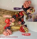 Balony lateksowe Kalisan Mirror Gold złote, 30cm, XXL 250szt. Kalisan
