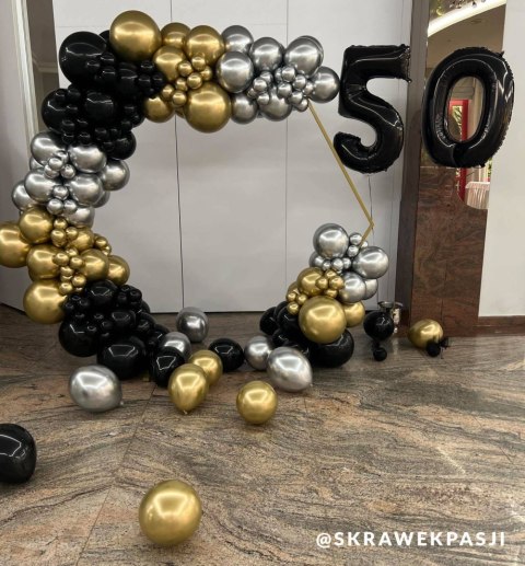 Balony lateksowe Kalisan Mirror Gold złote, 30cm, XXL 250szt. Kalisan Balony lateksowe Kalisan Mirror Gold złote, 30cm, XXL 250szt. Kalisan