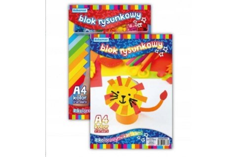 Blok rysunkowy 10szt. KOLOR A4 Blok rysunkowy 10szt. KOLOR A4